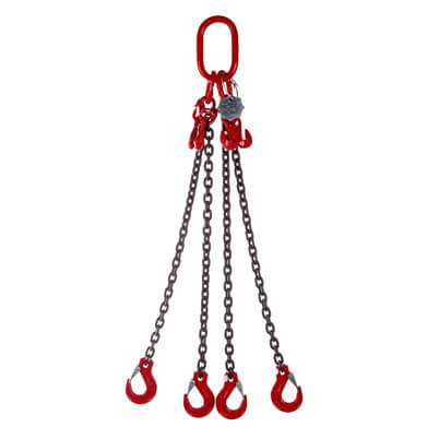 40ft Container Lifting Chain Sling with choice of hooks
