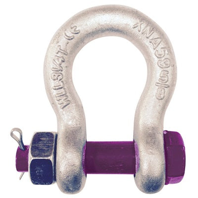 Alloy Bow Safety Pin Shackles