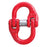 2 Leg 7.5 tonne 13mm Lifting Chain Sling with choice of length and hooks